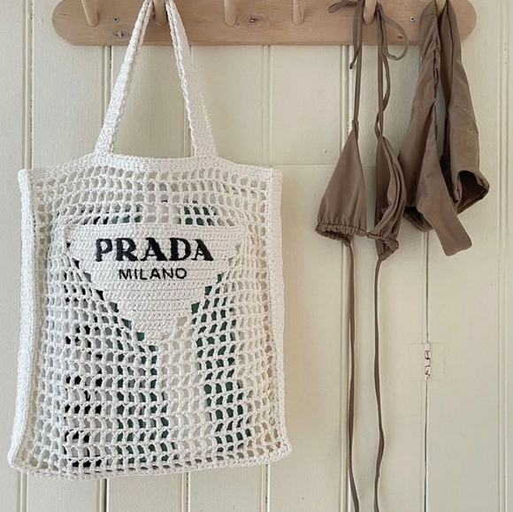Designer Raffia Tote Bags